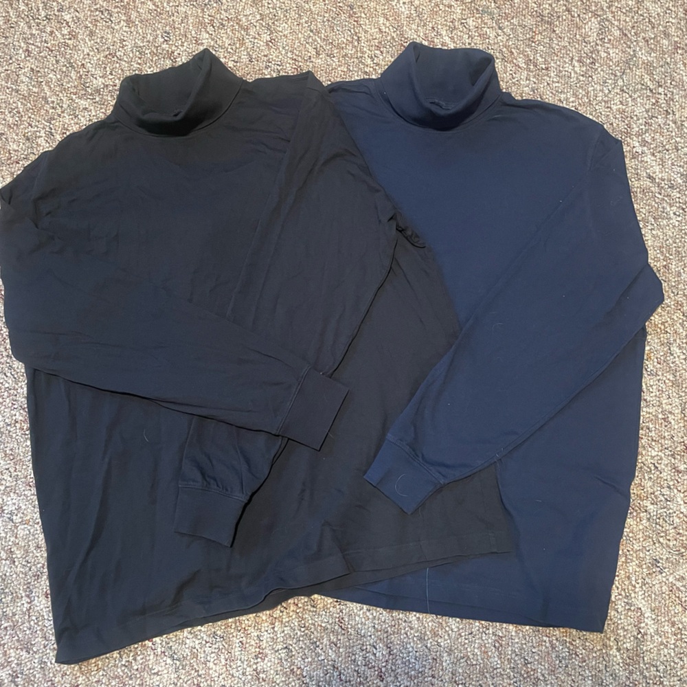 TWO LANDS’ END Super-T Men’s Turtlenecks